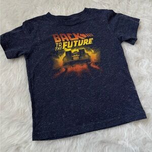 Back to the Future Kids T-Shirt - Navy